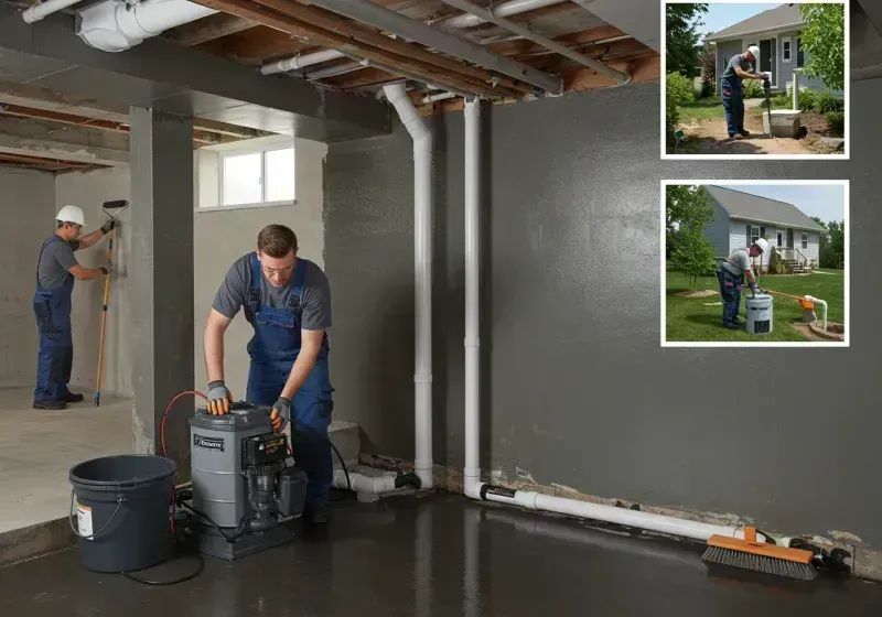 Basement Waterproofing and Flood Prevention process in La Crosse County, WI